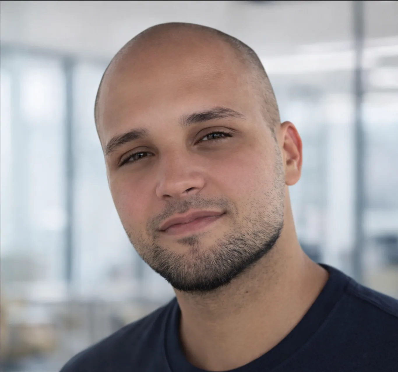Portrait of Angel Garcia, owner of HaloBits.
